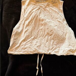 Lululemon Athletica White Tank Top